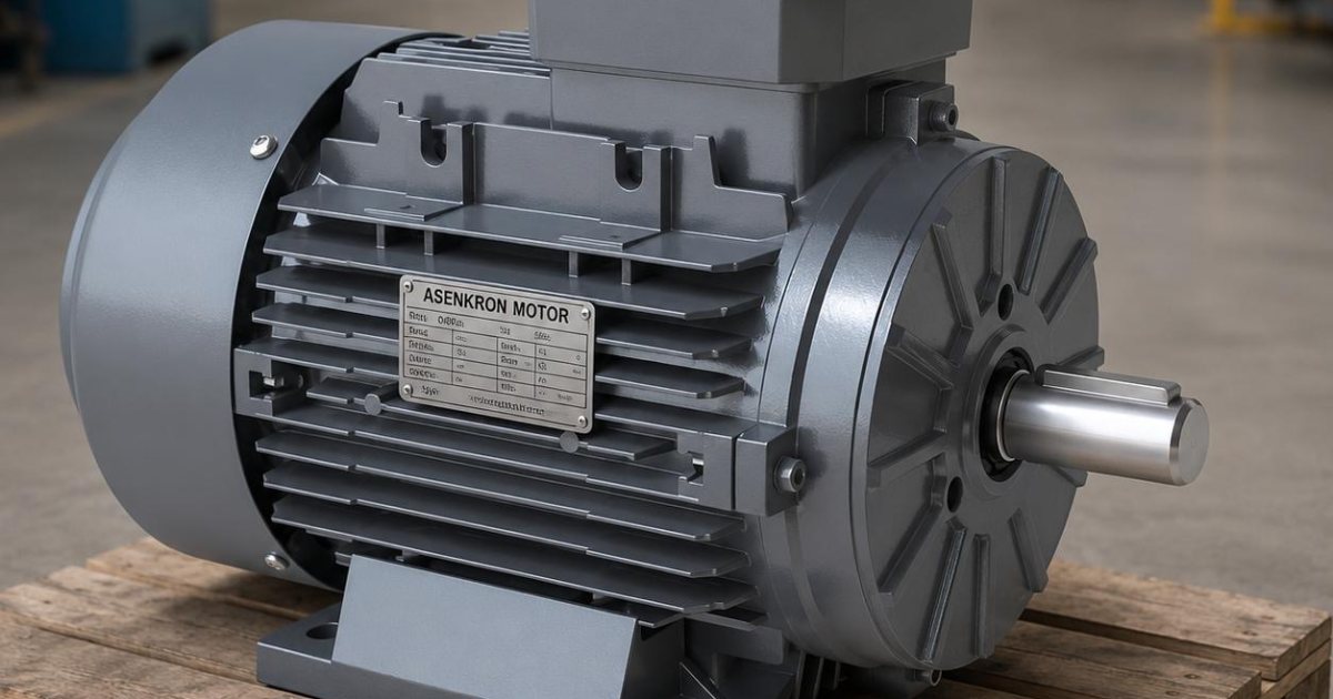 Monofaze motor klemens kutusu ve bağlantısı