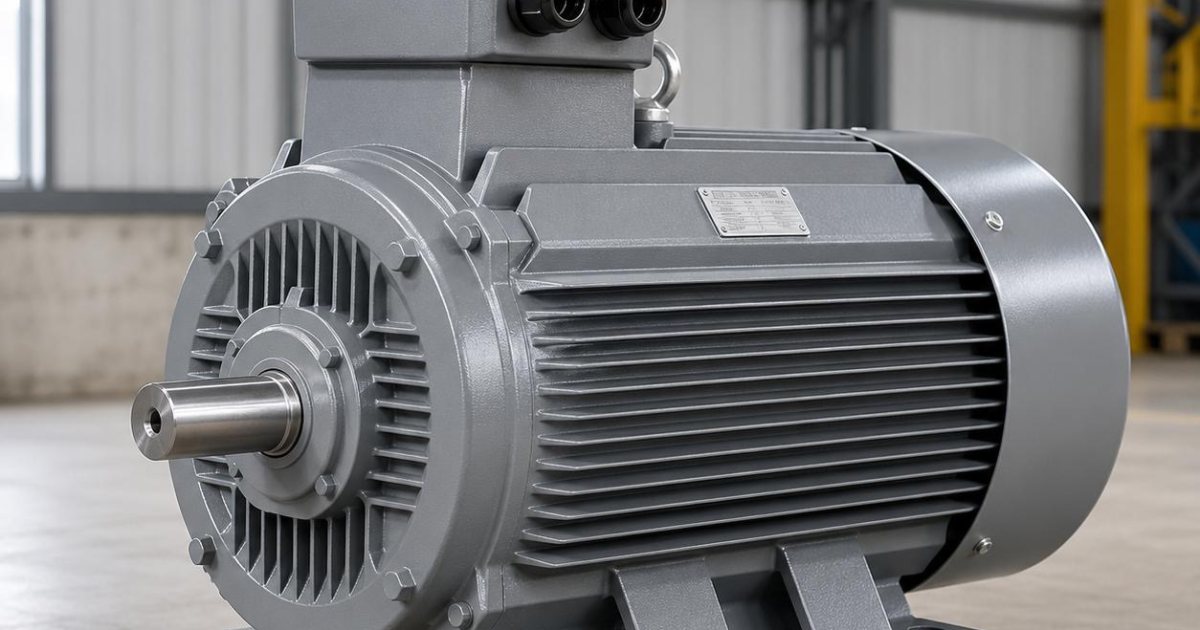 Vibrasyon tahrikinde kullanılan asenkron motor